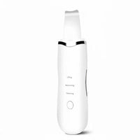 3-in-1 Ultrasonic Facial Scrubber – Deep Cleansing, Blackhead Remover & Skin Lifting Device (Rechargeable)