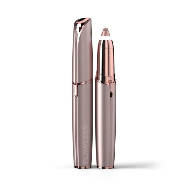 Flawless Eyebrow Hair Remover – USB Rechargeable Precision Facial Trimmer with LED Light